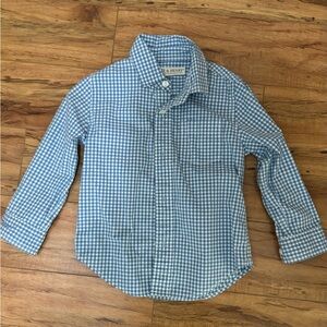 Hope & Henry Size XXS Stretch Organic Poplin Button Down Shirt